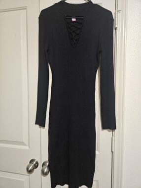Black Dress Walmart Like New – Size XL